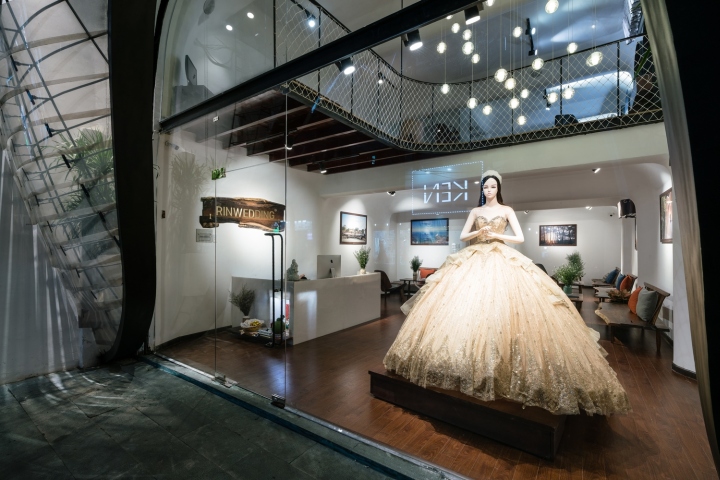 Thiết Kế Showroom Áo Cưới RIN Wedding