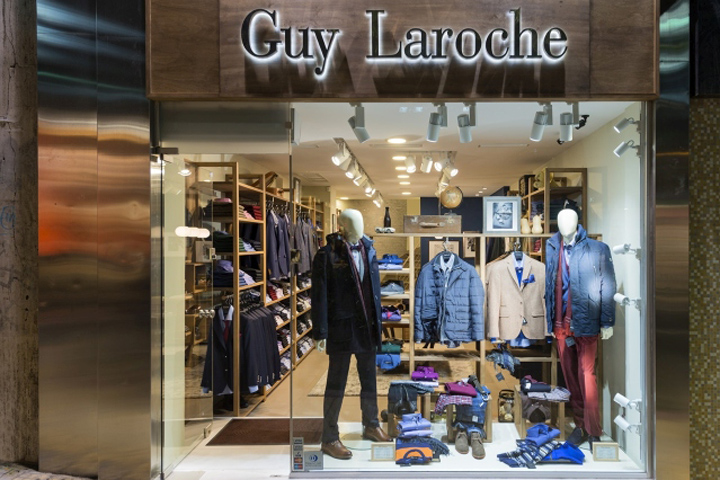 Thiết Kế Cửa Hàng Thời Trang Nam Guy Laroche