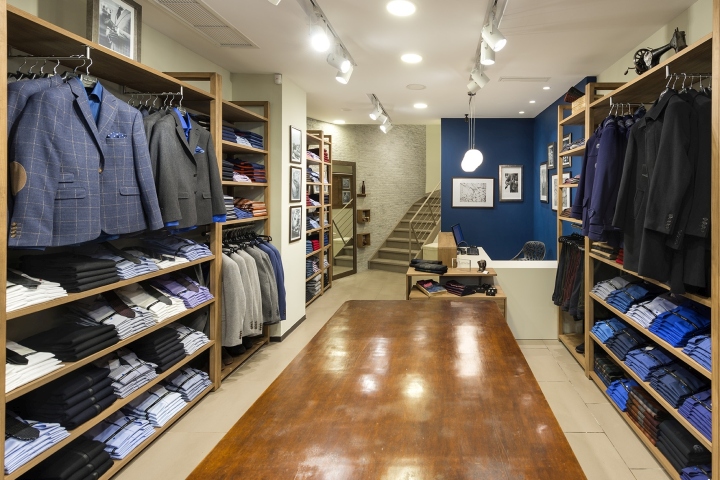 Thiết Kế Cửa Hàng Thời Trang Nam Guy Laroche