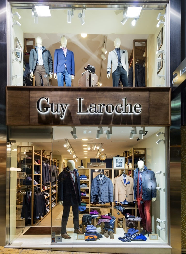 Thiết Kế Cửa Hàng Thời Trang Nam Guy Laroche
