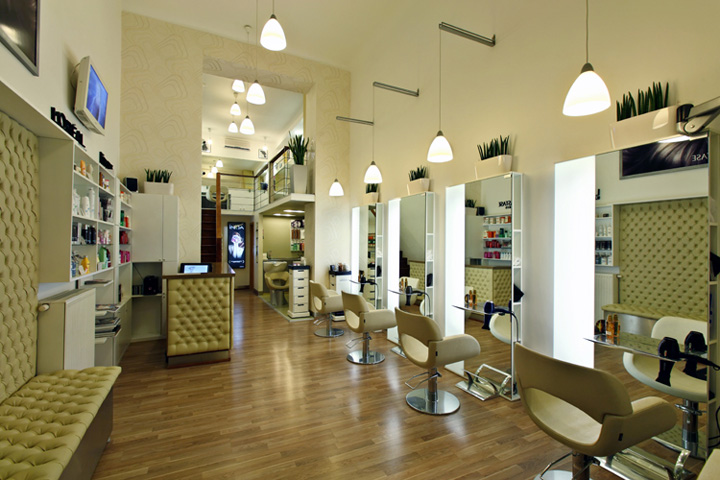 Thiết Kế Tiệm Cắt Tóc Hair Studio