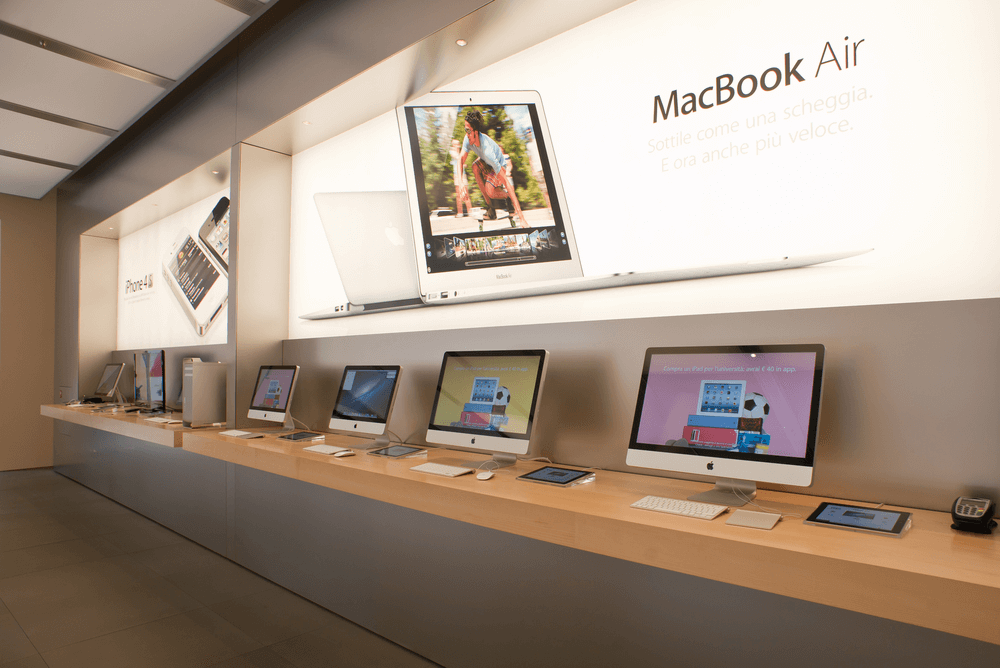 Thiết Kế Shop Điện Thoại Apple