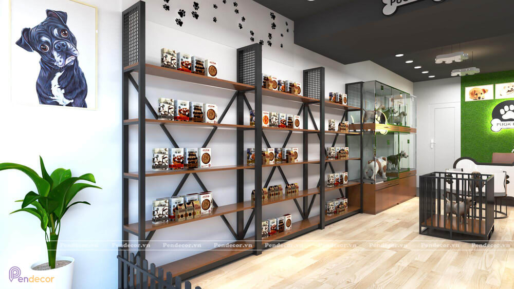Thiết Kế Shop Thú Cưng Pugk Pet