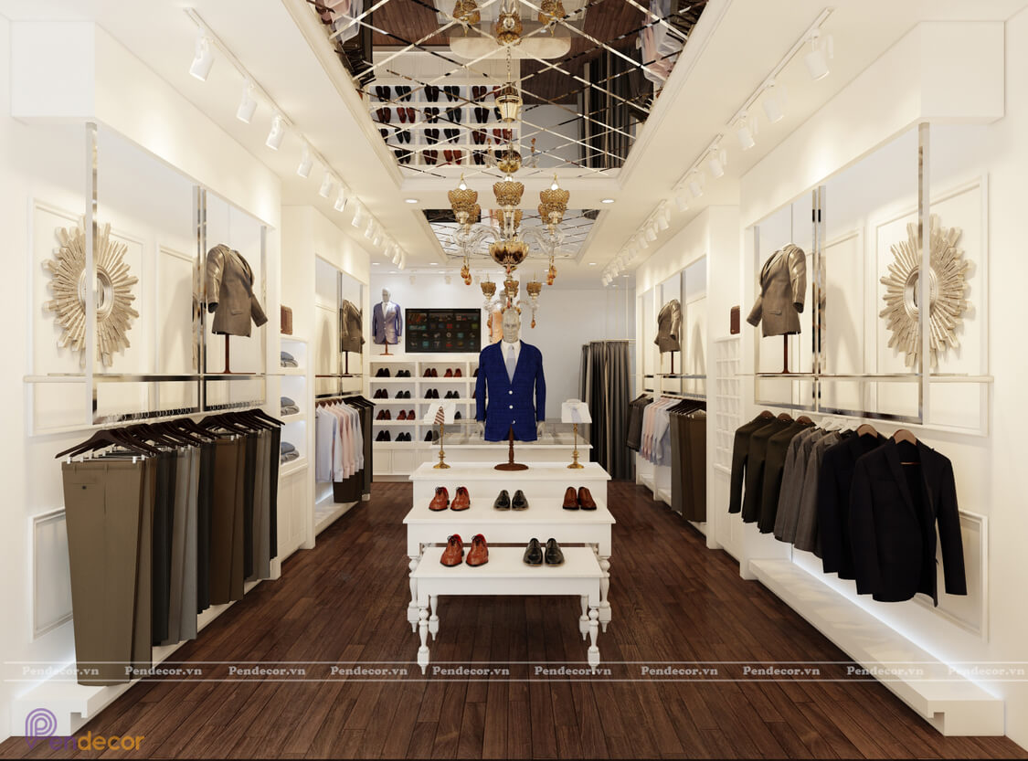 Thiết Kế Cửa Hàng Thời Trang Nam Adamstore Biên Hòa