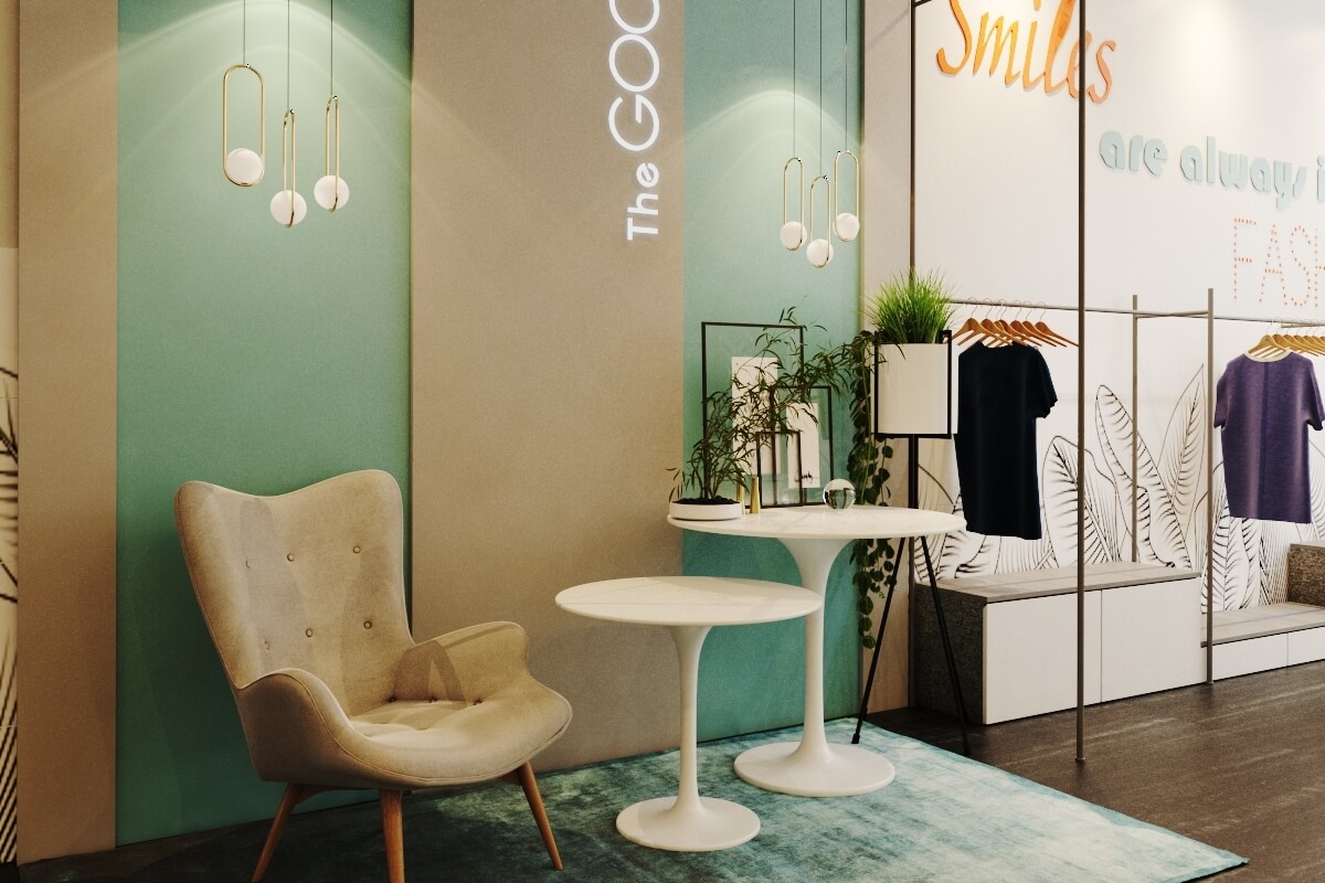Thiết Kế Shop Thời Trang Nam The Goong