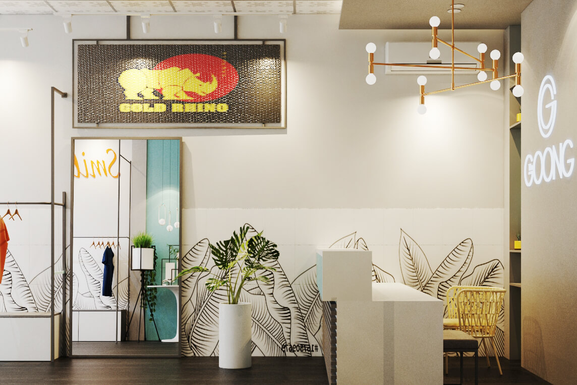 Thiết Kế Shop Thời Trang Nam The Goong