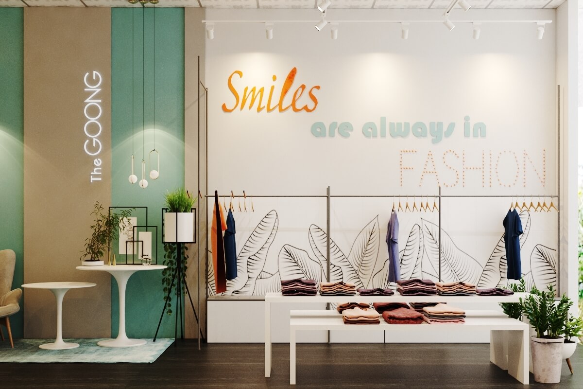 Thiết Kế Shop Thời Trang Nam The Goong