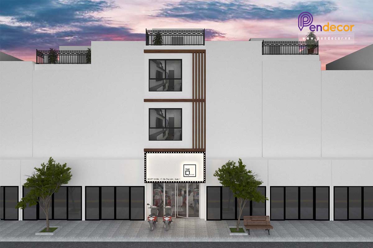 Thiết kế shop thời trang nam THE Q STORE