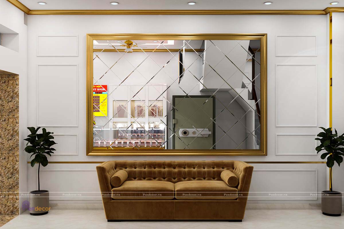 Thiết Kế Tiệm Vàng Minh Thành