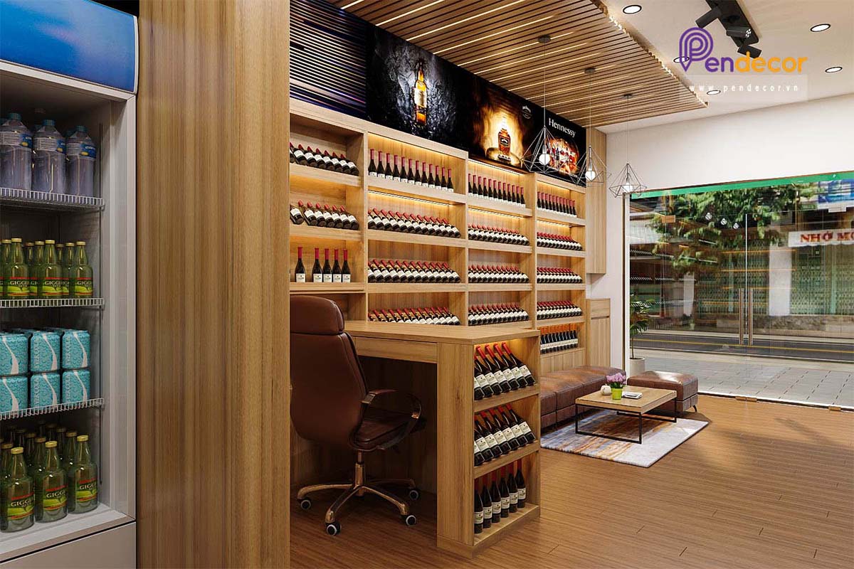 Thiết Kế Showroom Rượu