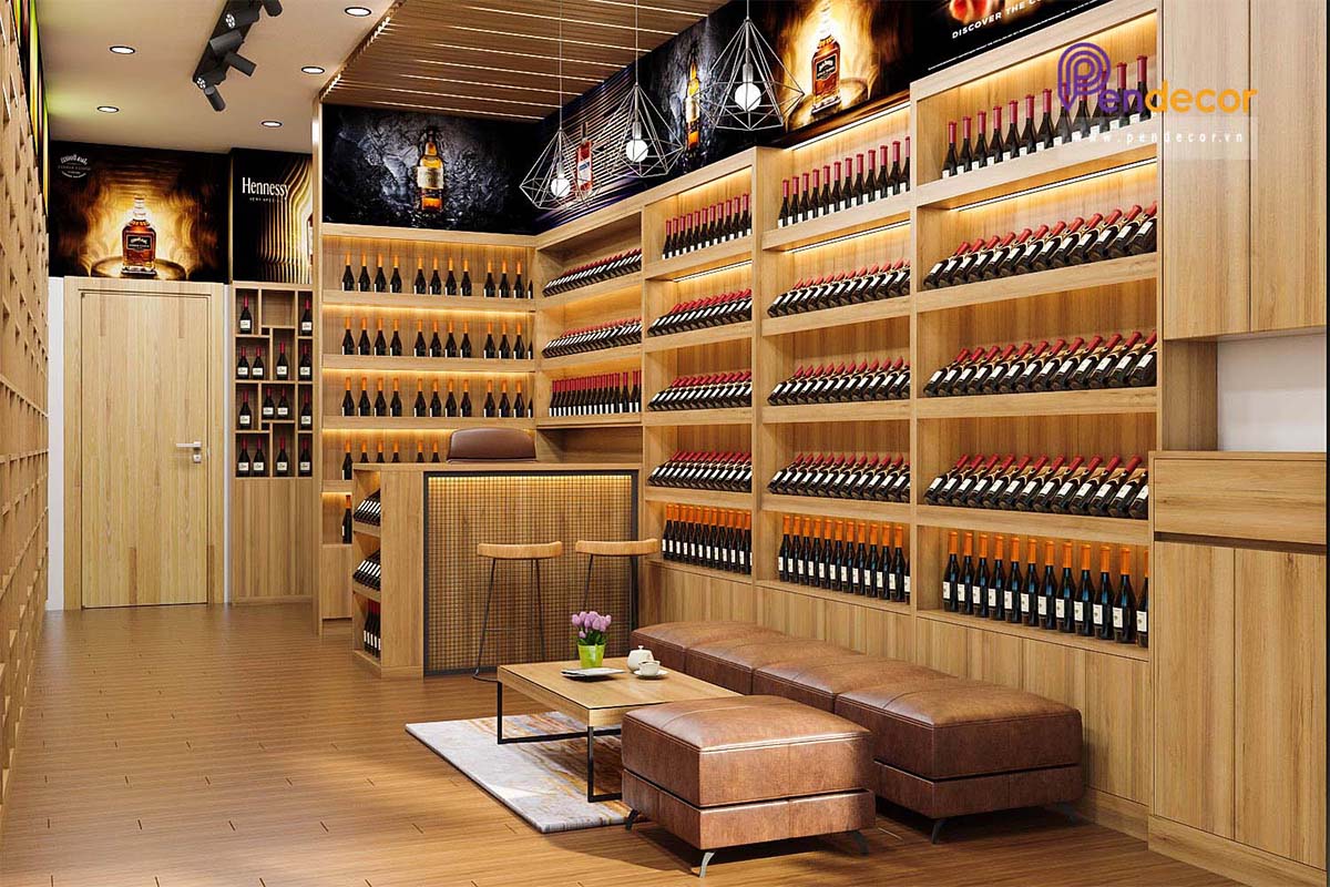 Thiết Kế Showroom Rượu