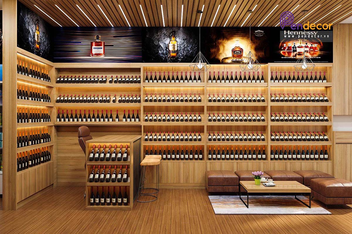 Thiết Kế Showroom Rượu