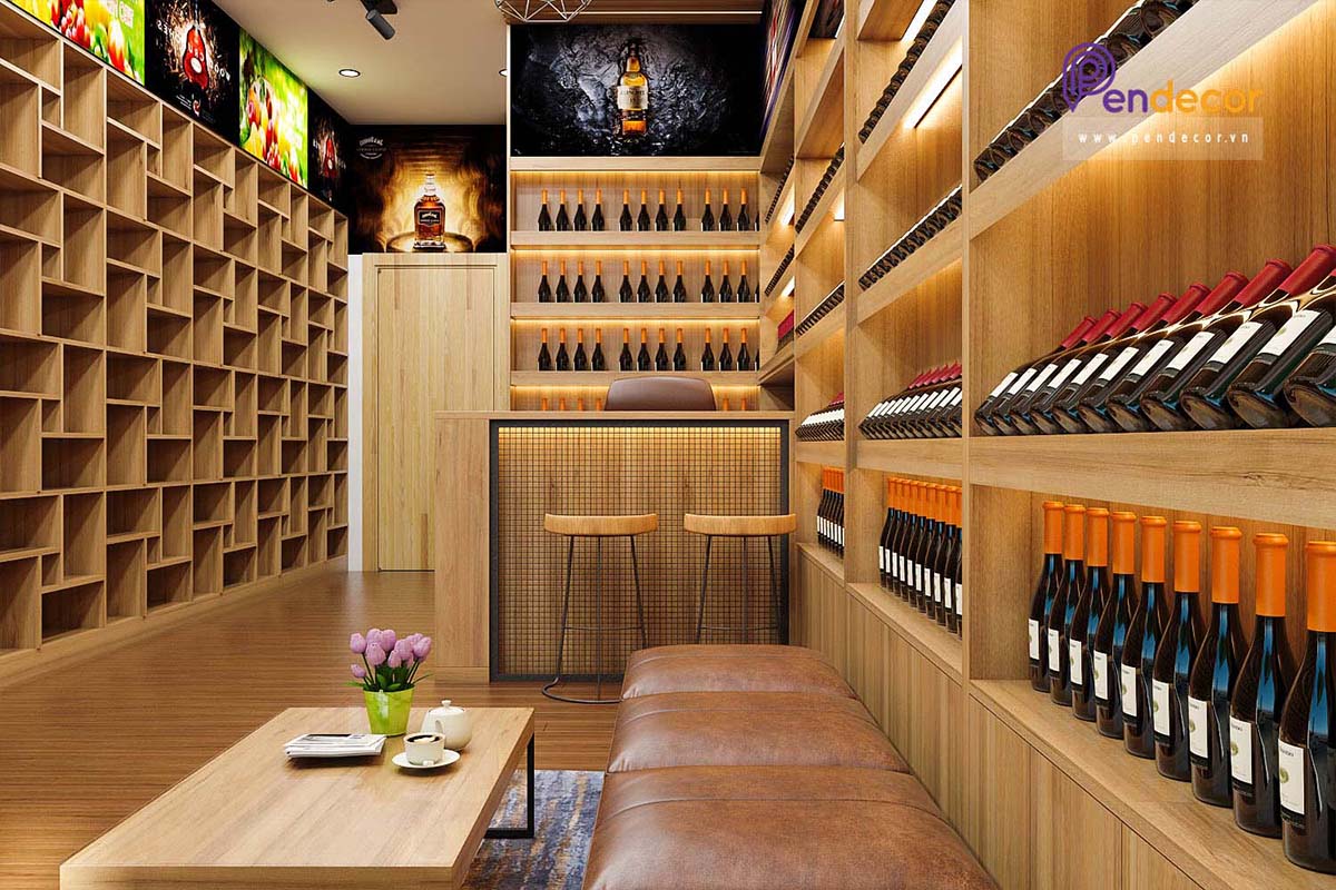 Thiết Kế Showroom Rượu