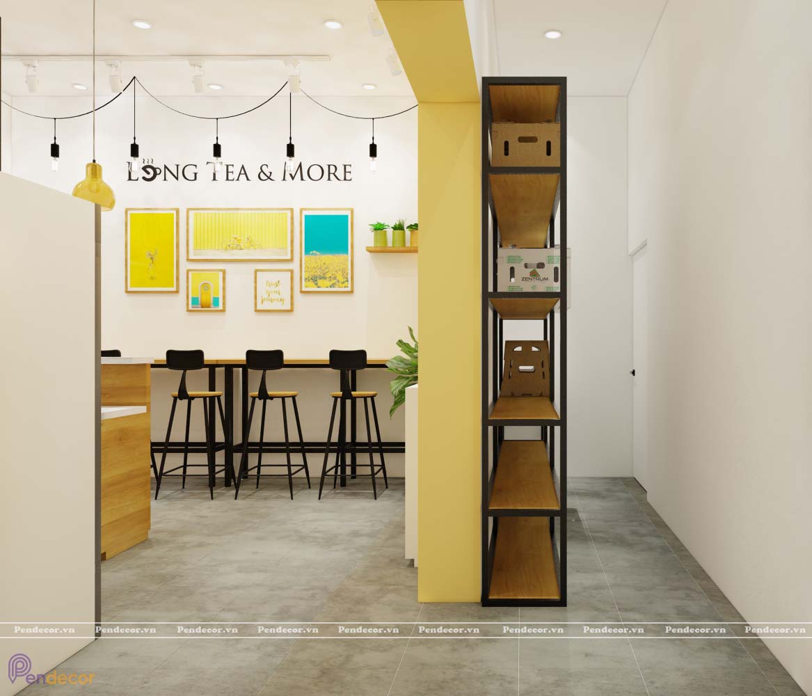 Thiết Kế Quán Trà Lane Store