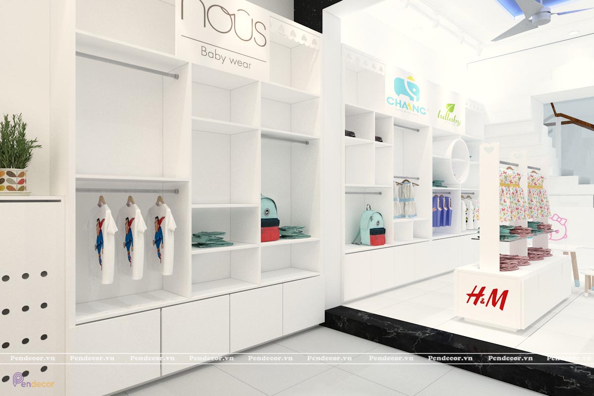 Thiết Kế Shop Trẻ Em ChipChip Kids