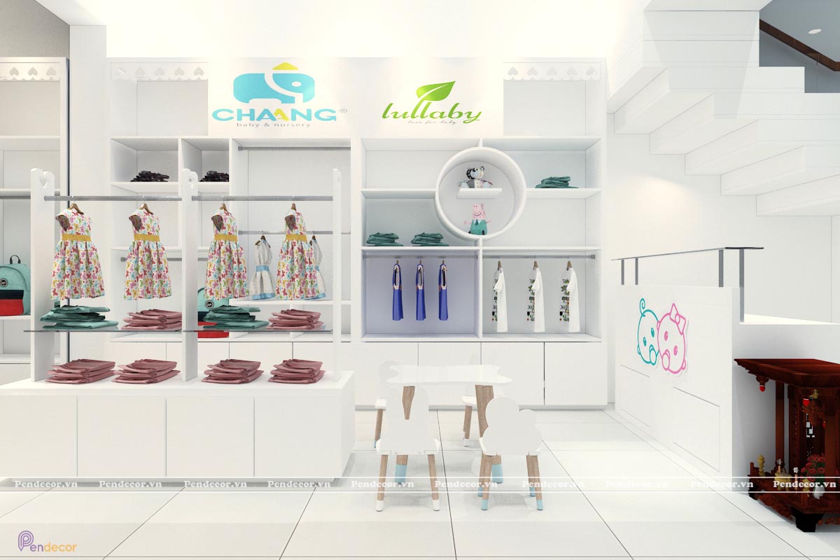 Thiết Kế Shop Trẻ Em ChipChip Kids