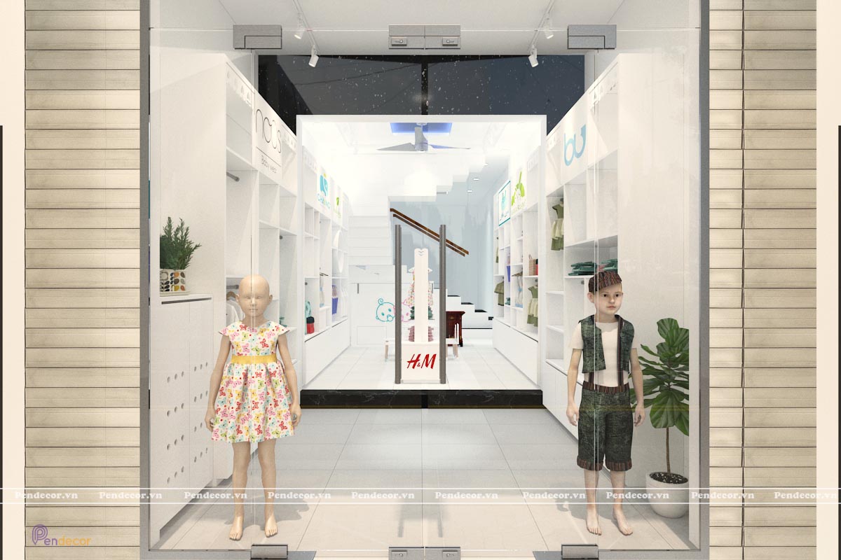 Thiết Kế Shop Trẻ Em ChipChip Kids