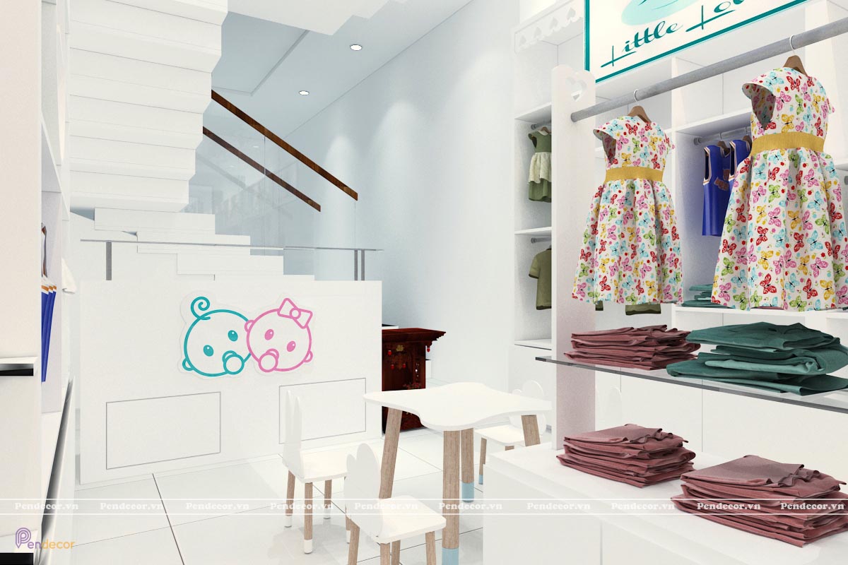 Thiết Kế Shop Trẻ Em ChipChip Kids