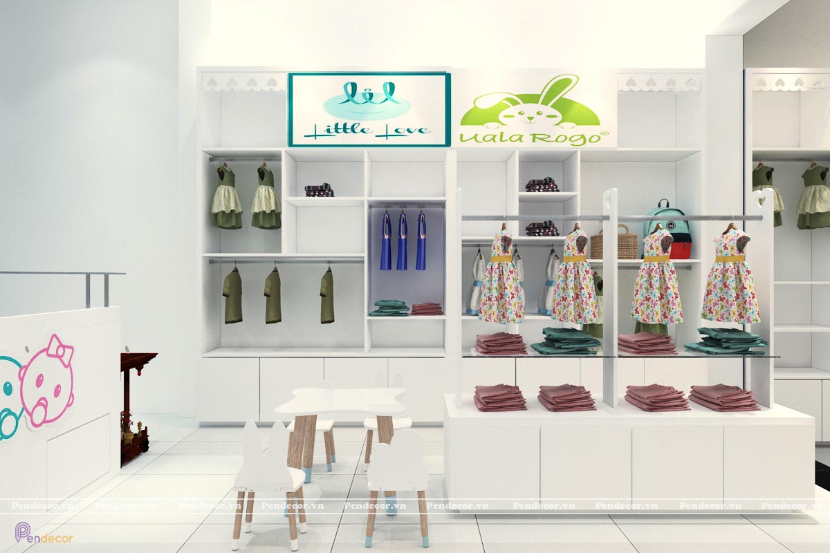 Thiết Kế Shop Trẻ Em ChipChip Kids