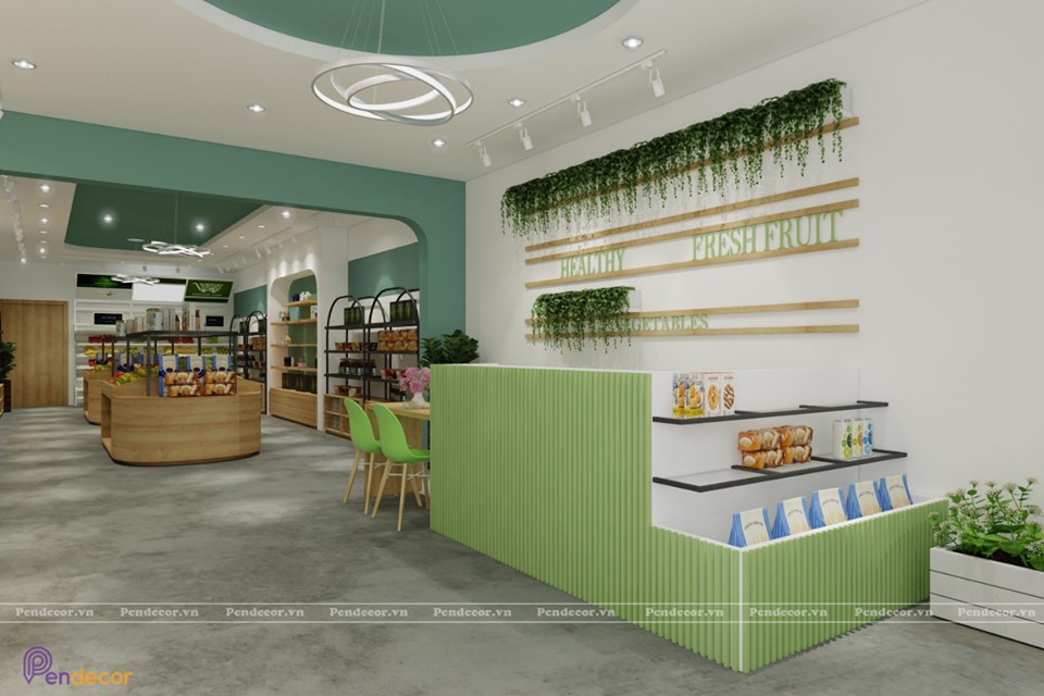 Thiết Kế Siêu Thị Thực Phẩm Sạch
