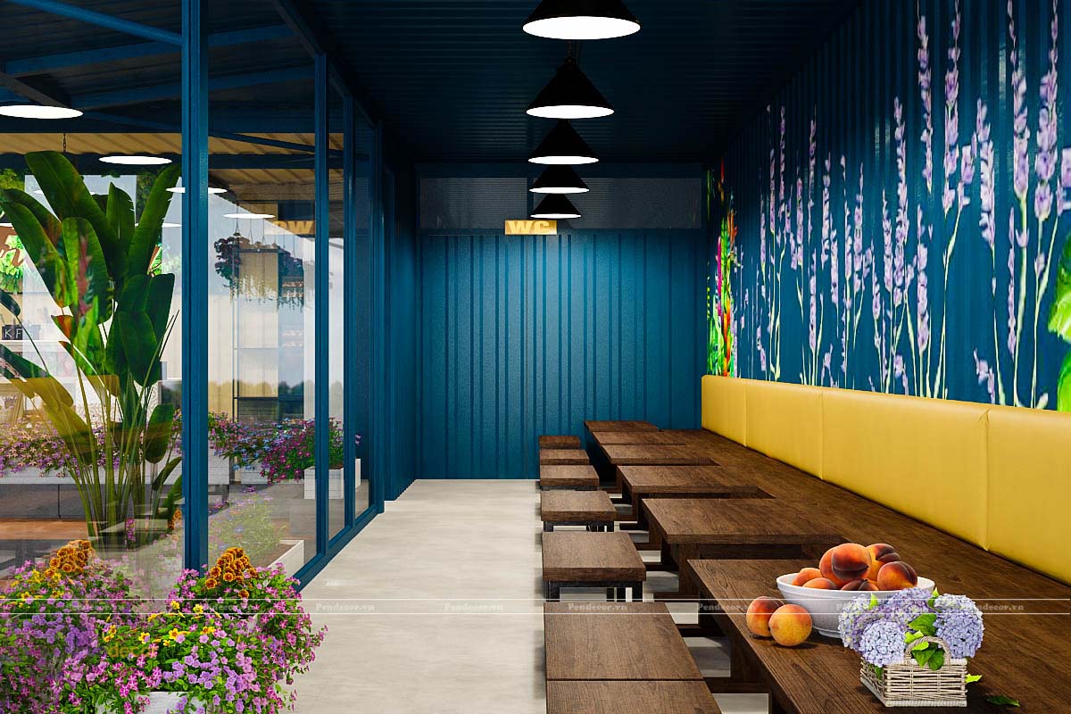 Thiết Kế Quán Cafe Tropical Quận 7