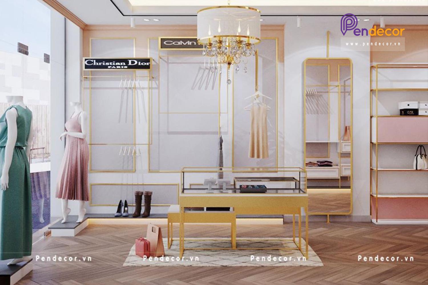 Thiết Kế Cửa Hàng Thời Trang Nữ Lọ Lem Boutique - Quận 5