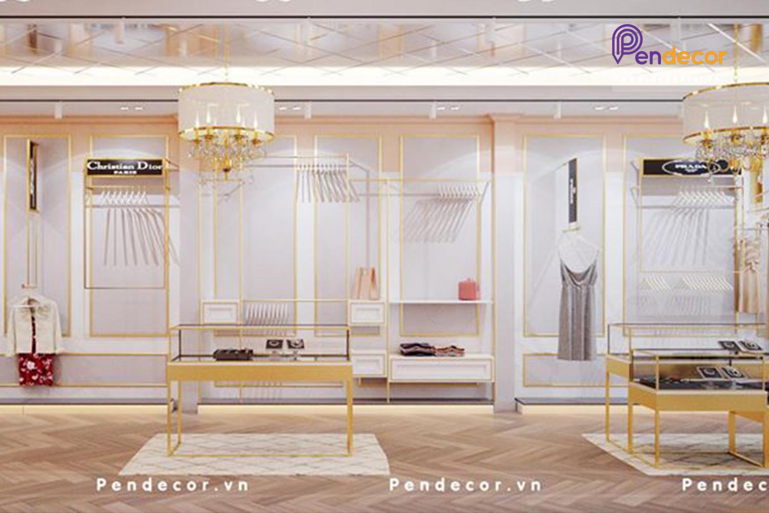 Thiết Kế Cửa Hàng Thời Trang Nữ Lọ Lem Boutique - Quận 5