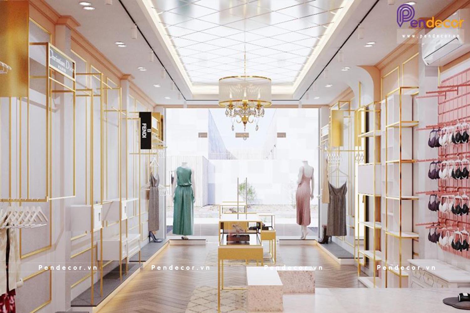 Thiết Kế Cửa Hàng Thời Trang Nữ Lọ Lem Boutique - Quận 5