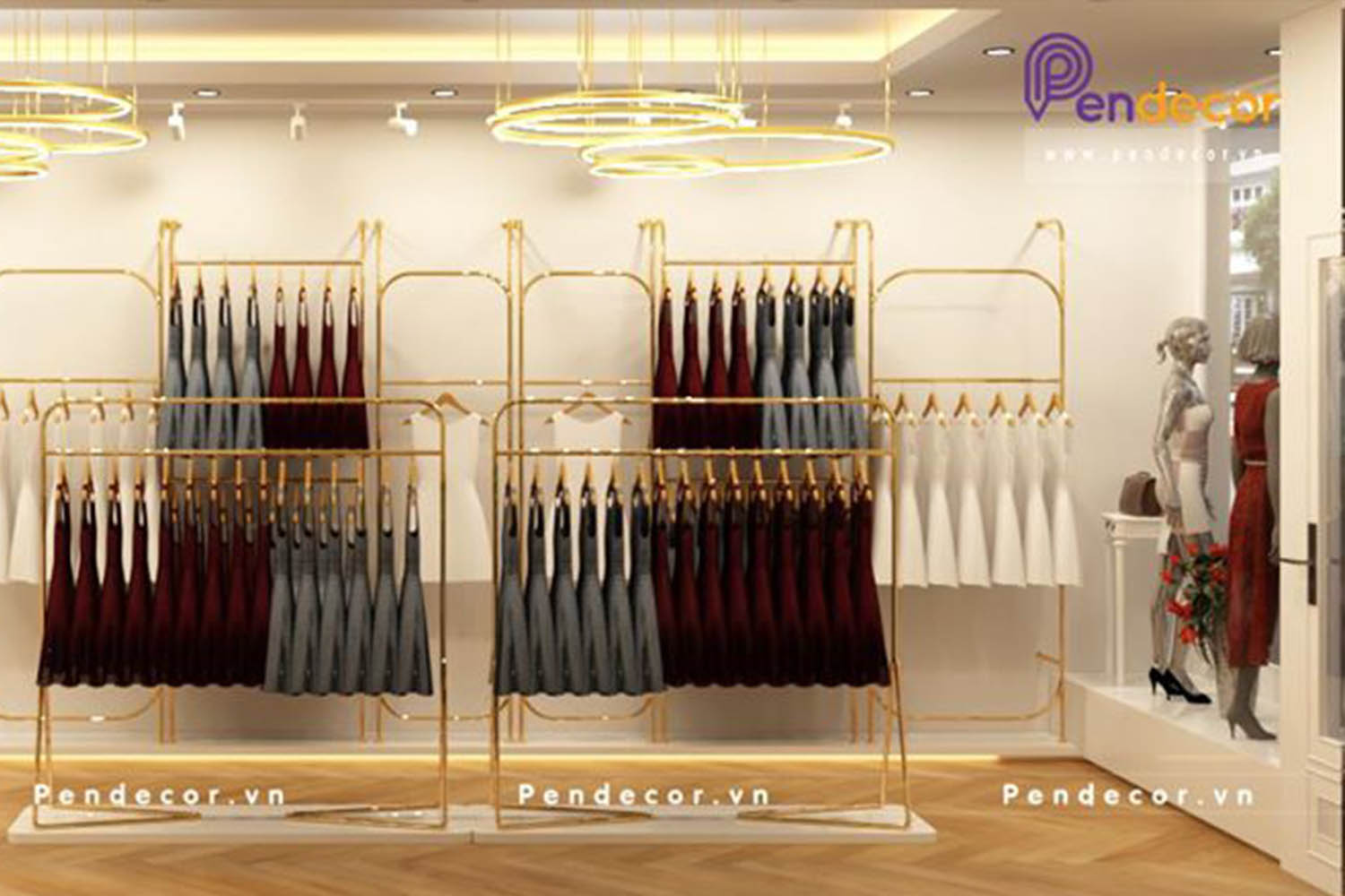 Thiết kế Shop Thời Trang Nữ Phương Quỳnh Boutique - Quy Nhơn