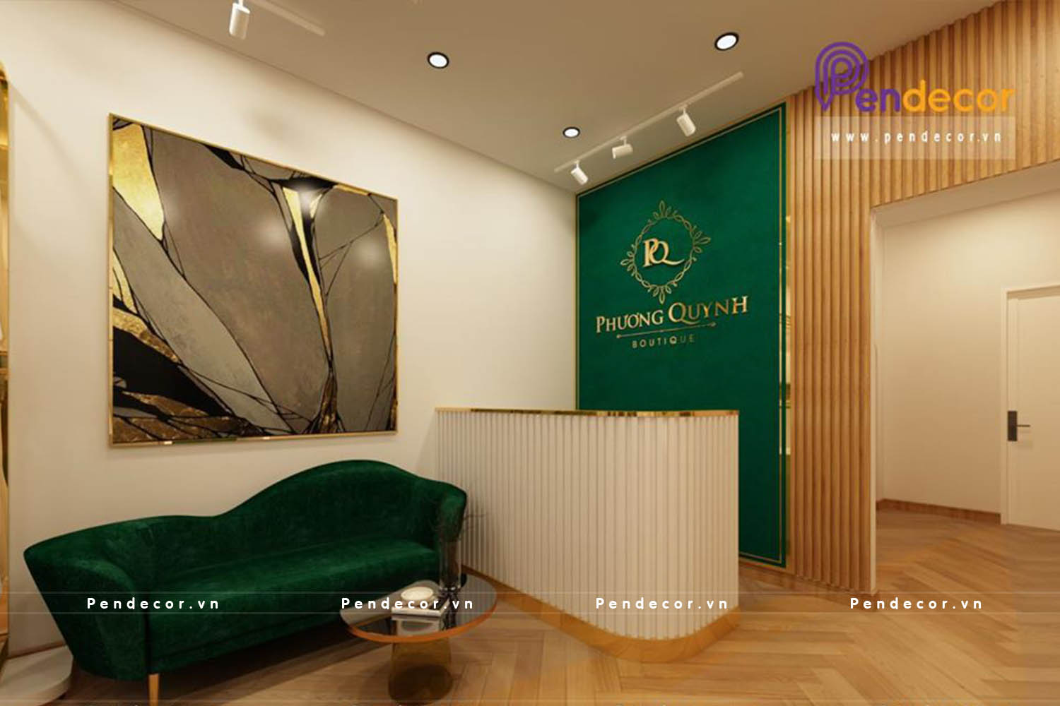 Thiết kế Shop Thời Trang Nữ Phương Quỳnh Boutique - Quy Nhơn