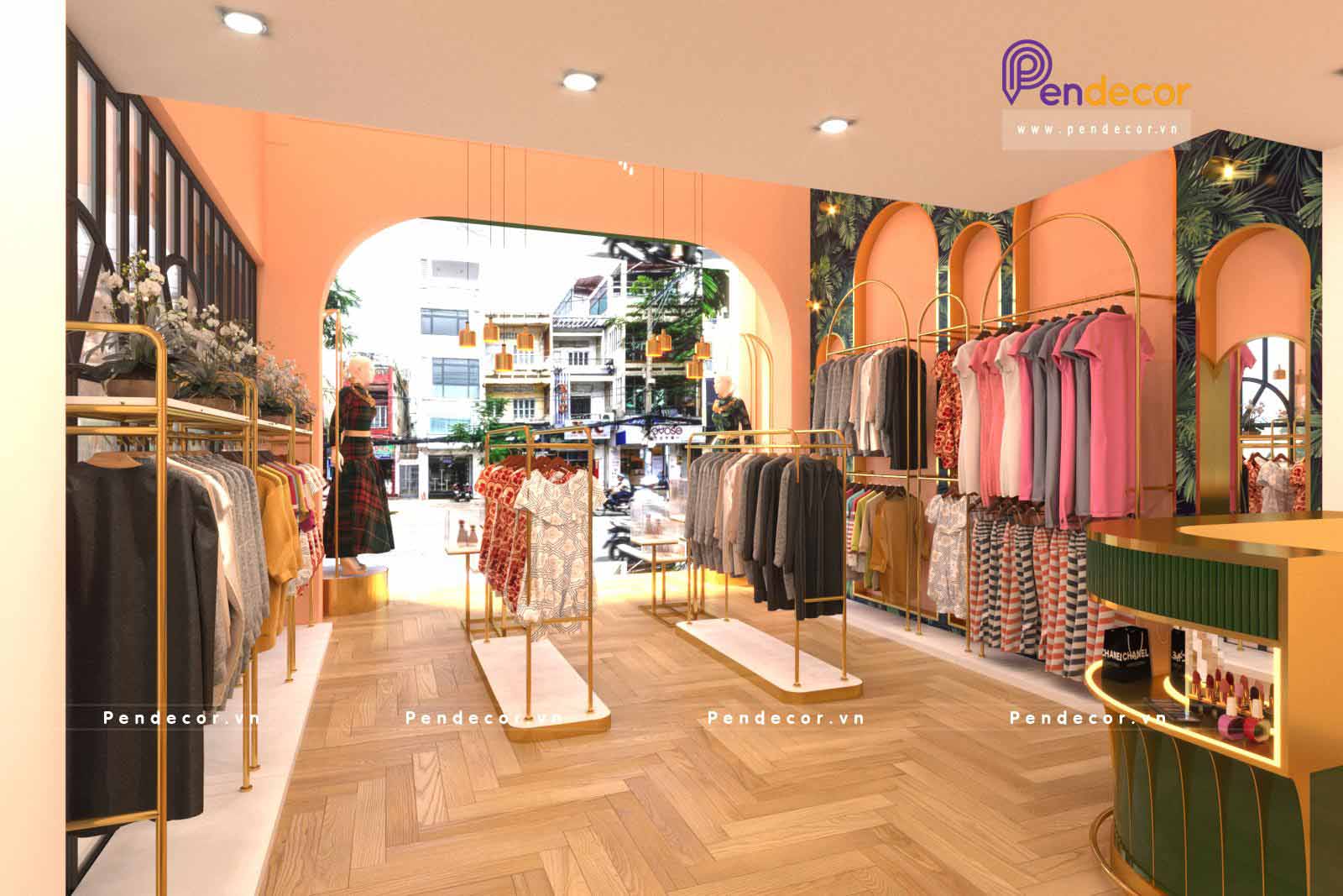 Thiết Kế Shop Thời Trang Nữ HAELLY