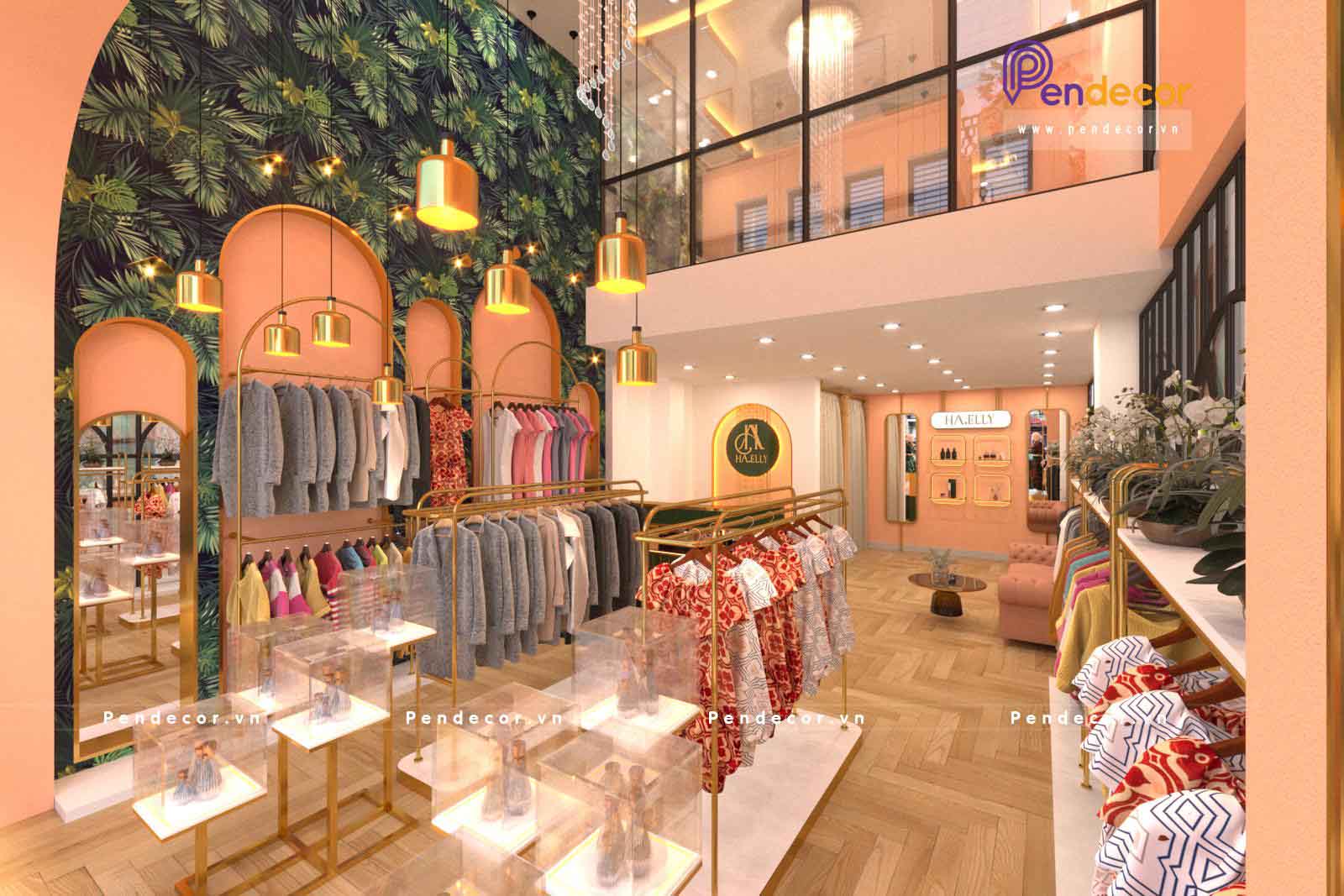 Thiết Kế Shop Thời Trang Nữ HAELLY