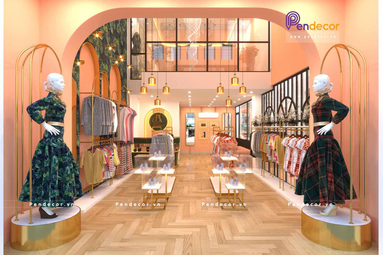 Thiết Kế Shop Thời Trang Nữ HAELLY
