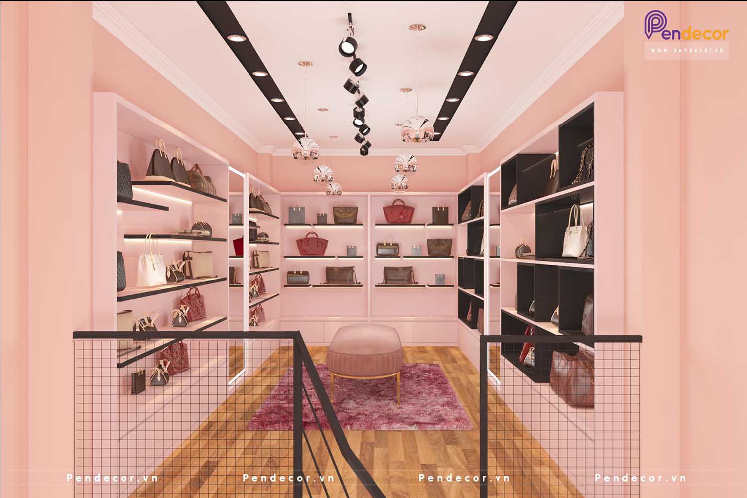 Thiết Kế Cửa Hàng Túi Xách Minh Hà - Gò Vấp