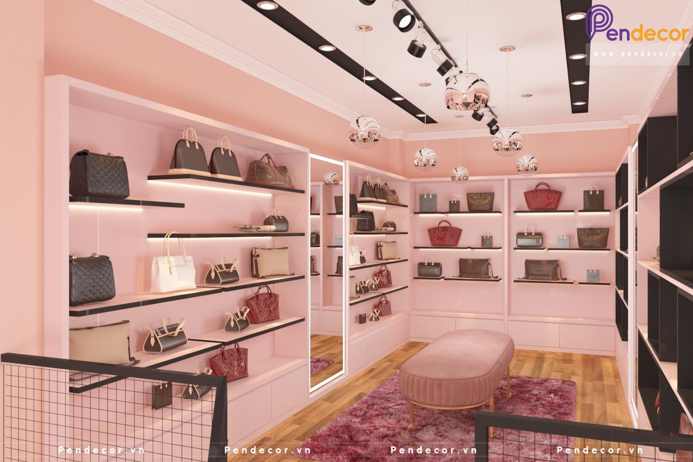 Thiết Kế Cửa Hàng Túi Xách Minh Hà - Gò Vấp
