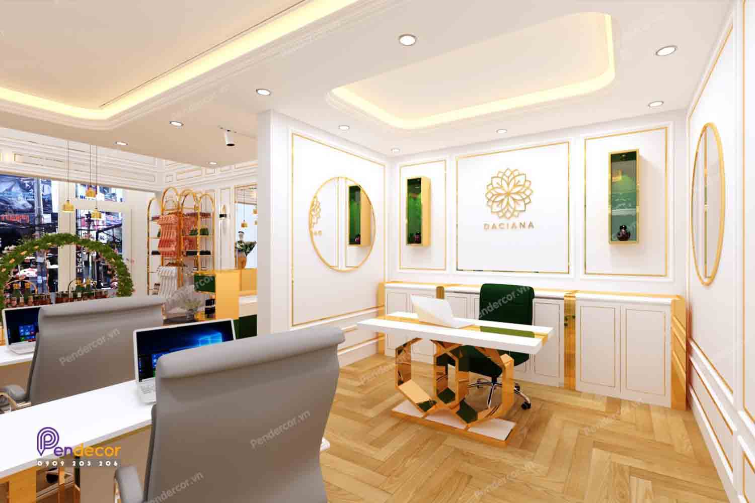 Thiết Kế Shop Thời Trang Nữ DACIANA