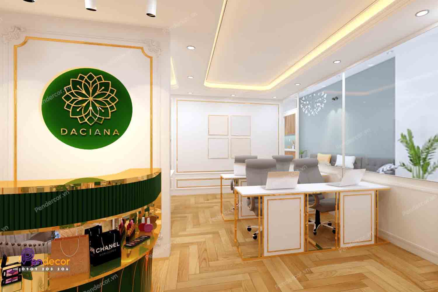 Thiết Kế Shop Thời Trang Nữ DACIANA