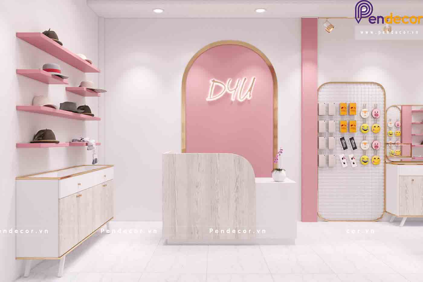 Thiết Kế Shop Phụ Kiện Thời Trang D4U