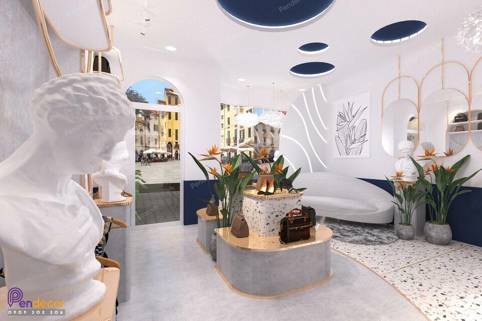 Thiết Kế Shop Thời Trang Nữ Olin