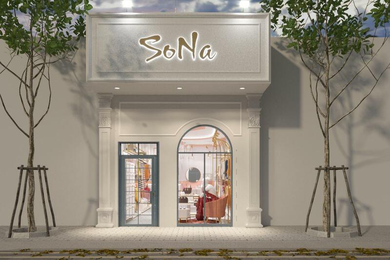 Thiết Kế Shop Thời Trang Nữ Sona