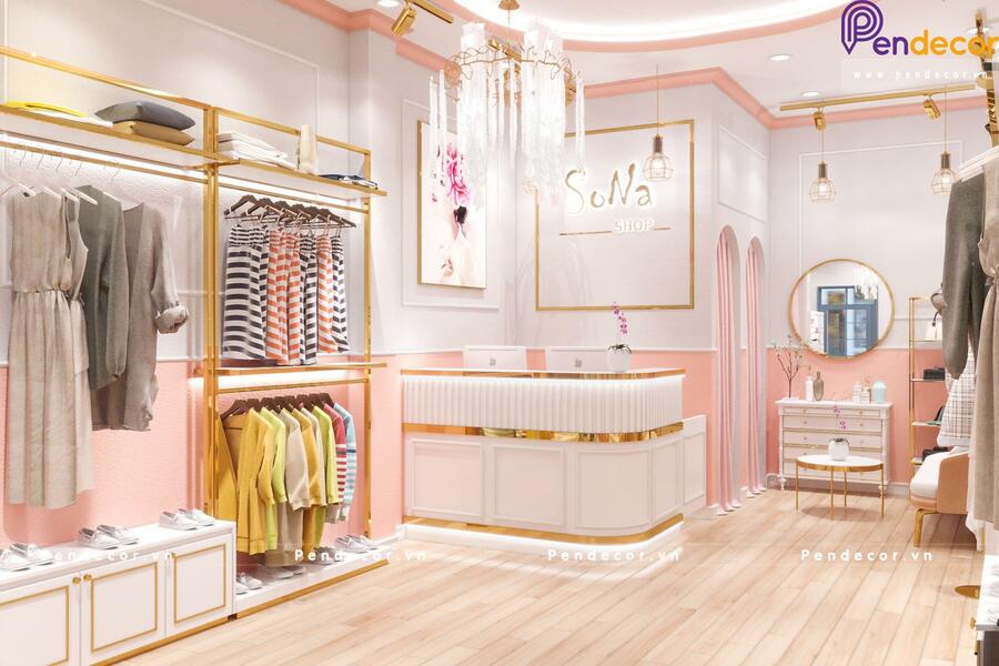 Thiết Kế Shop Thời Trang Nữ Sona