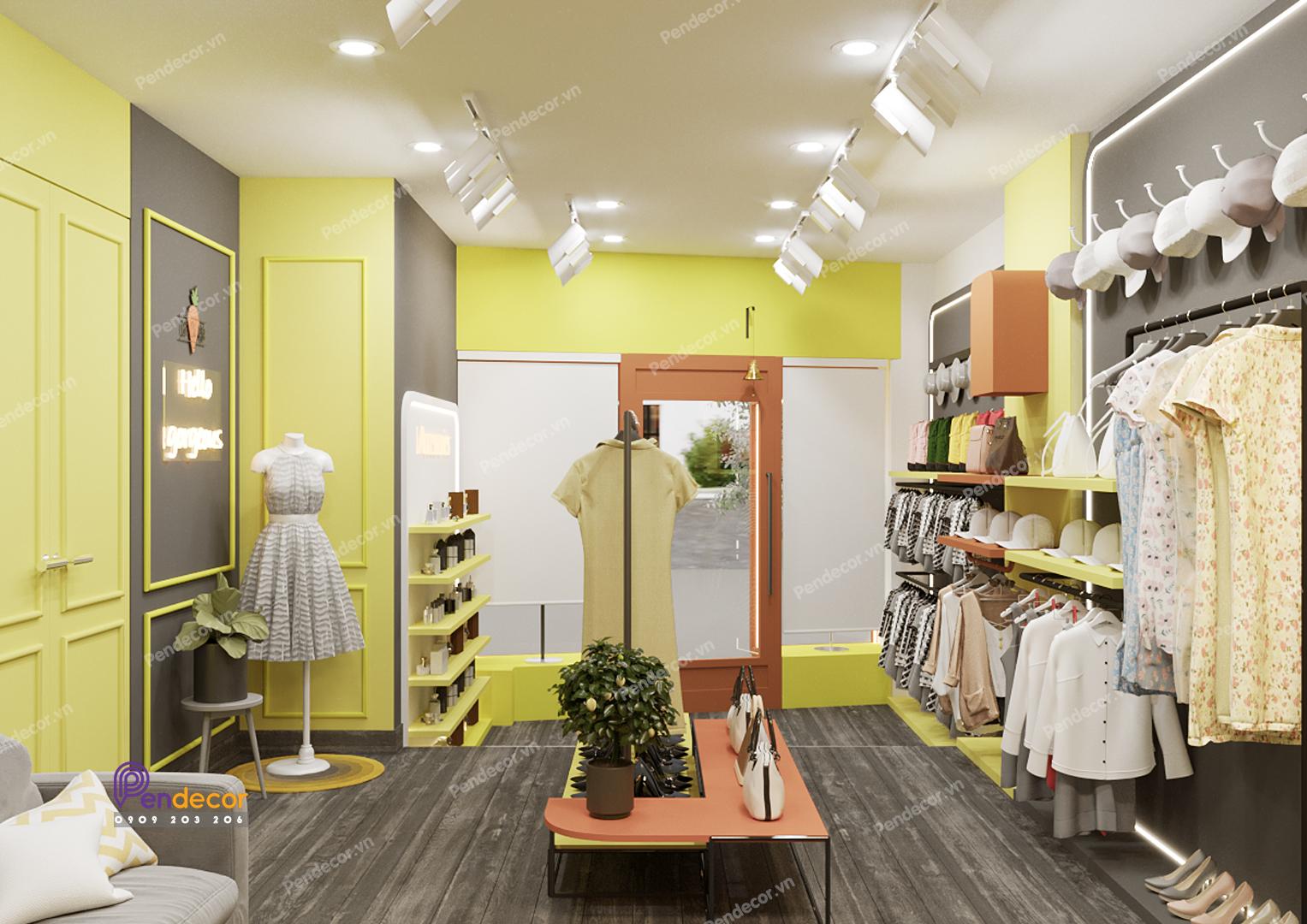 Thiết Kế Shop Thời Trang Nữ Củ Cà Rốt - Thủ Đức