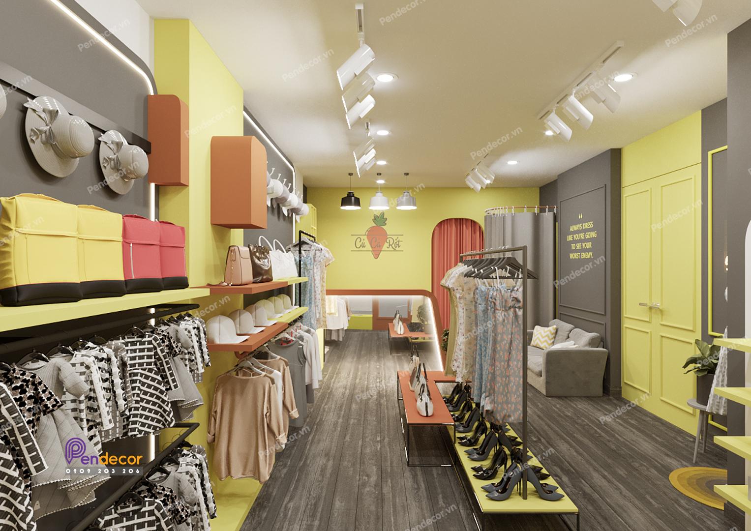 Thiết Kế Shop Thời Trang Nữ Củ Cà Rốt - Thủ Đức