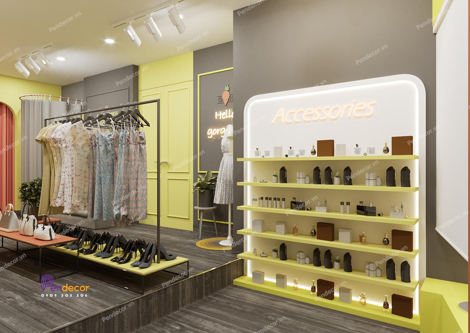 Thiết Kế Shop Thời Trang Nữ Củ Cà Rốt - Thủ Đức