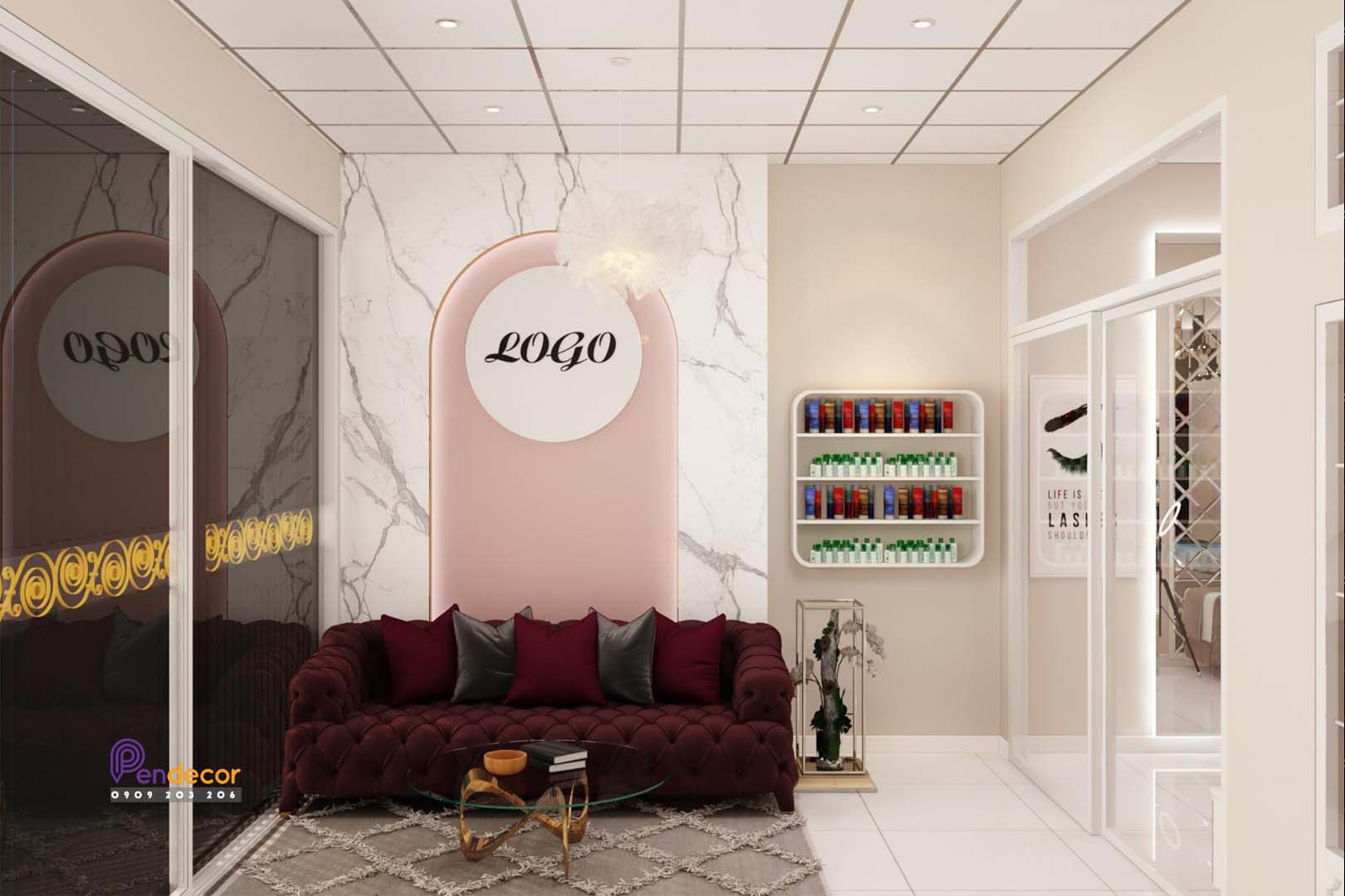 Thiết Kế Shop Nối Mi Trinh Eye Lash