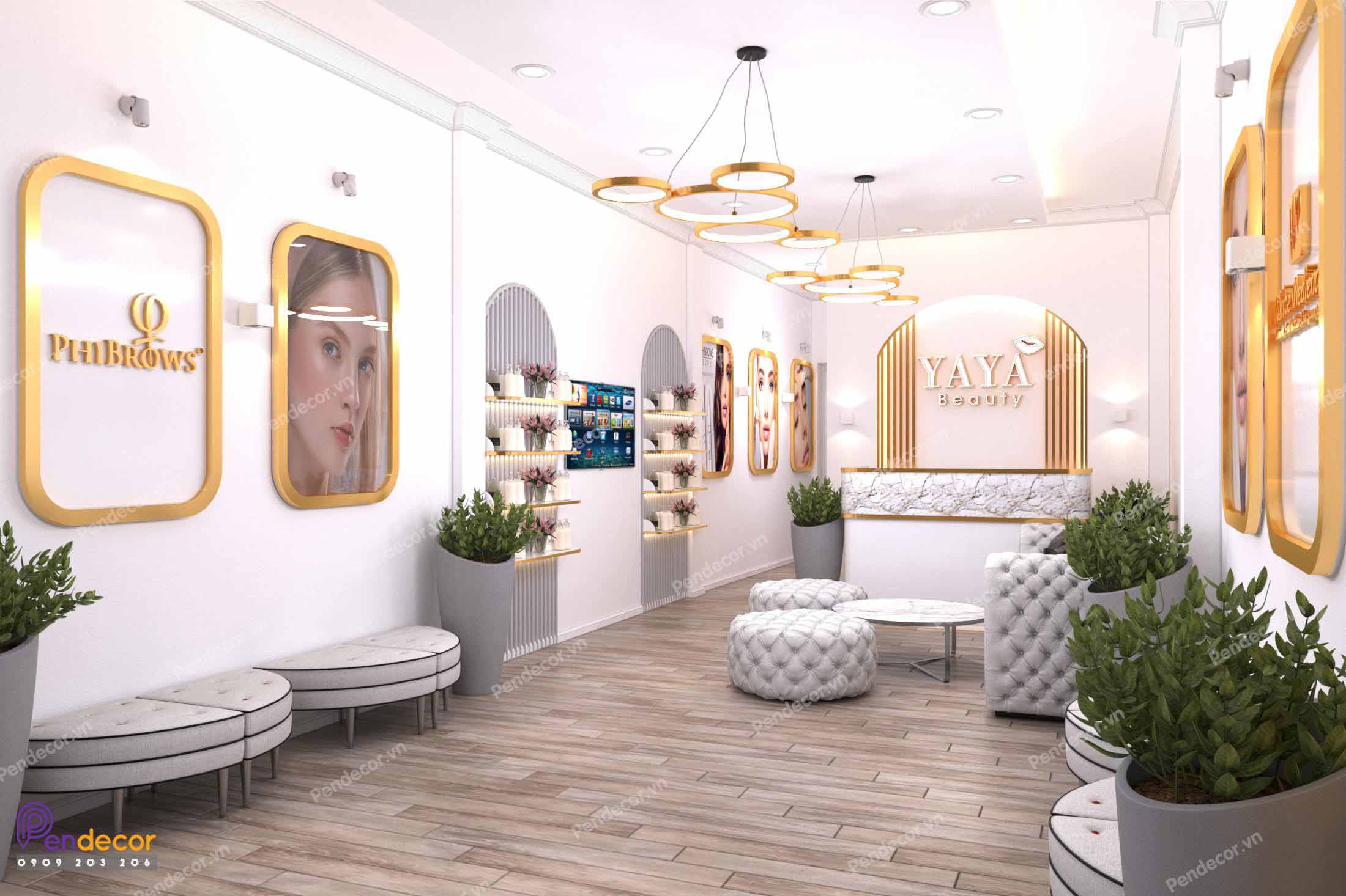 Thiết Kế Spa YAYA - Long An