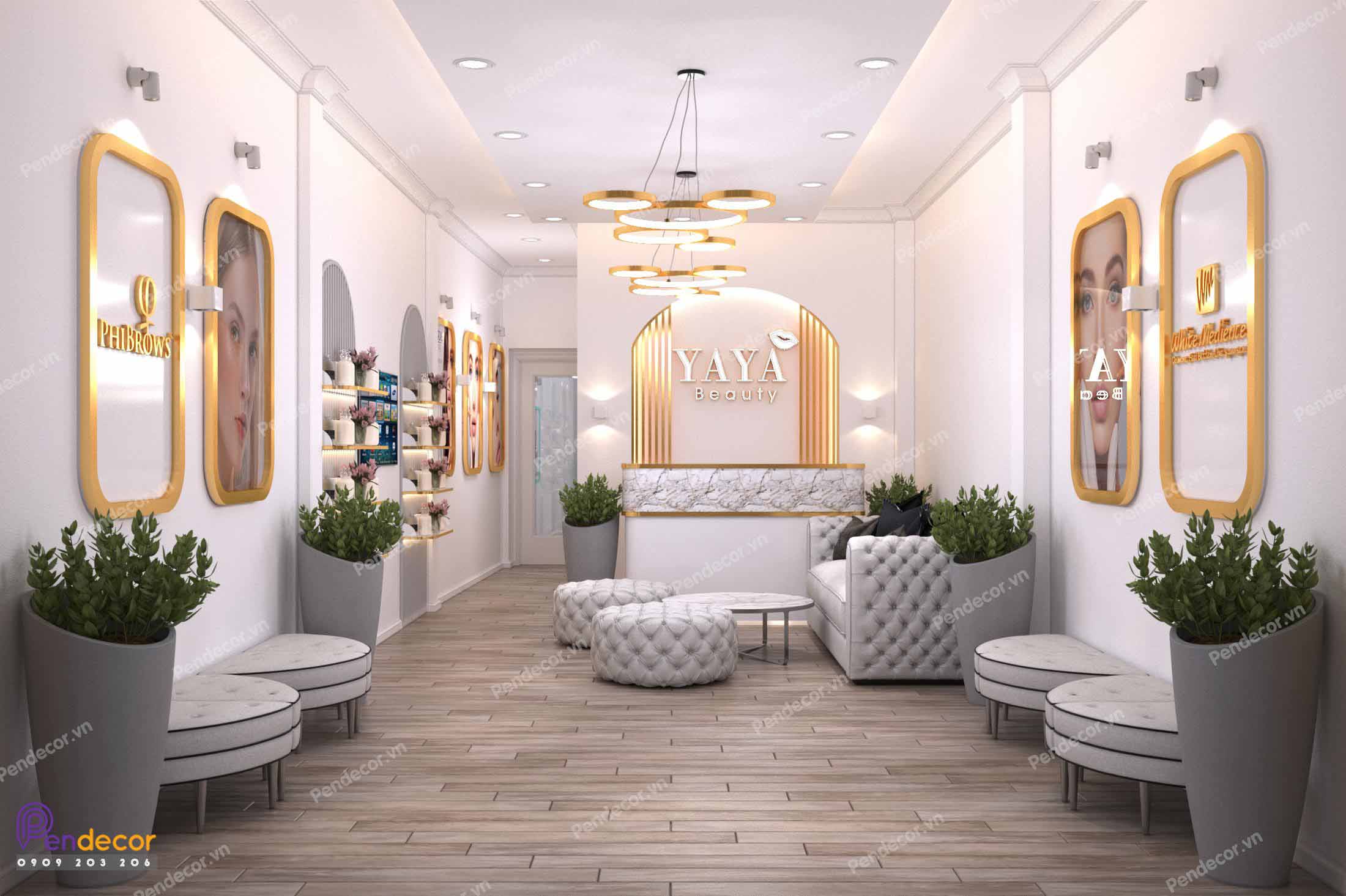 Thiết Kế Spa YAYA - Long An