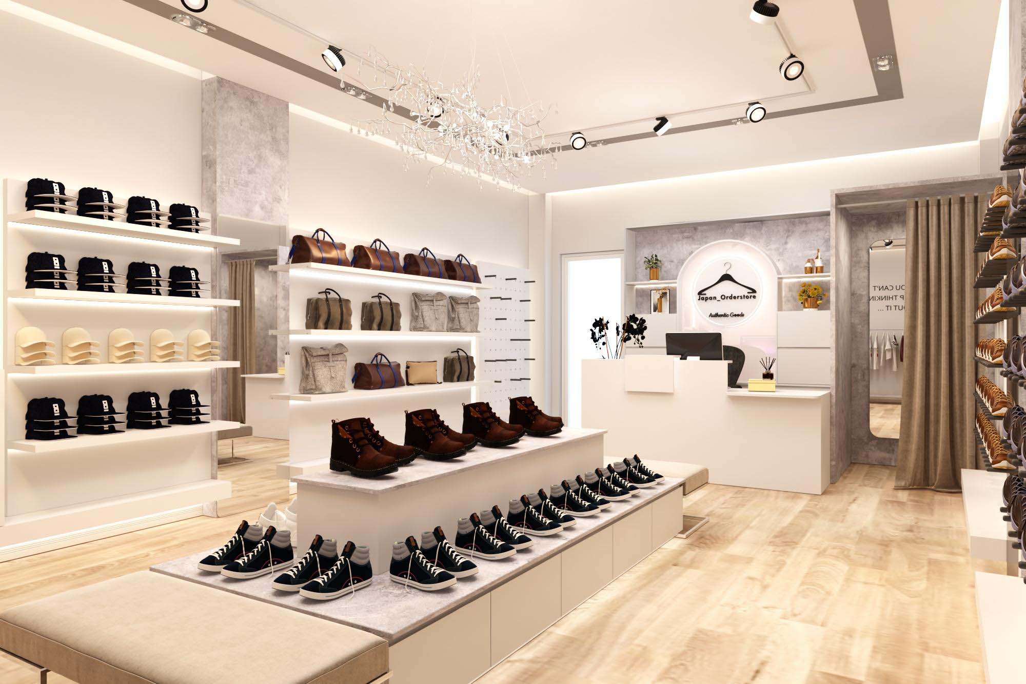 Thiết Kế Shop Giày Phụ kiện JapanOder Store - Quận 1