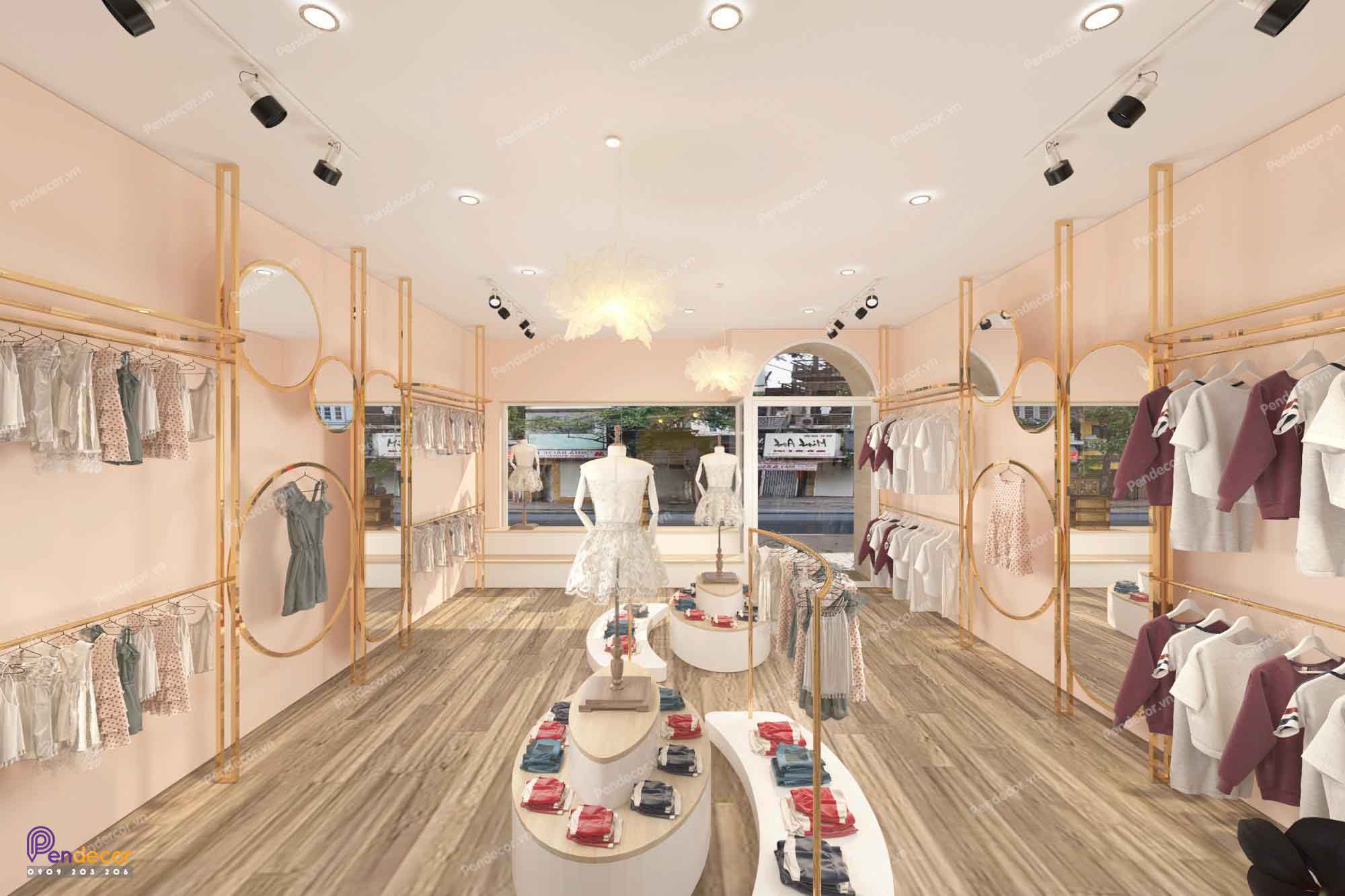 Thiết Kế Shop Thời Trang Trẻ Em Anne