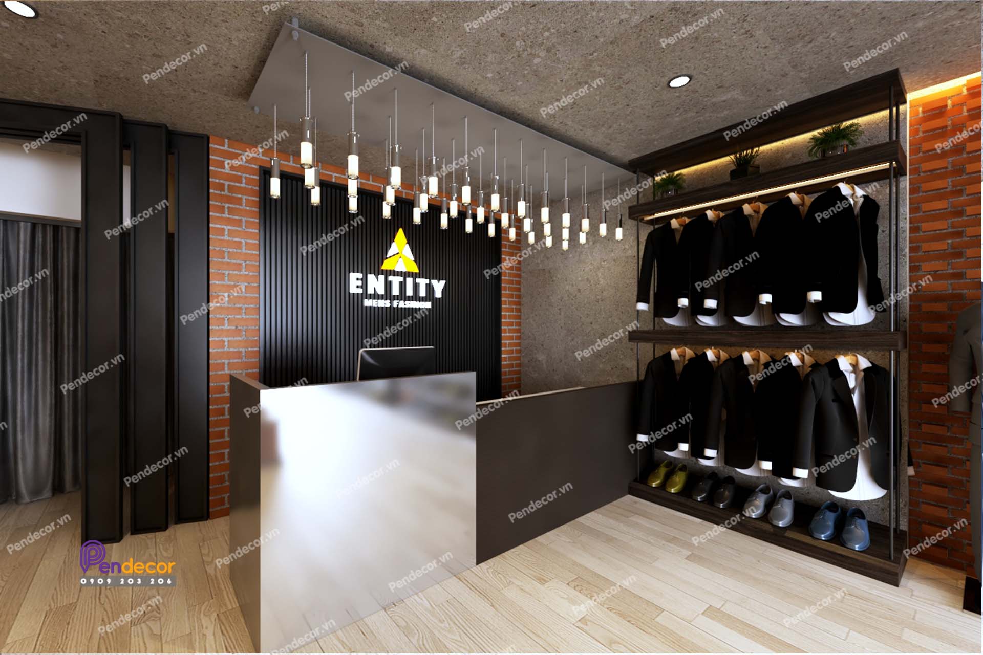 Showroom Thời Trang Nam Entity